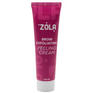 Крем-скатка для бровей ZOLA 100 мл. Brow exfoliating peeling cream