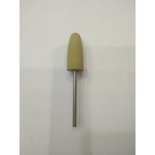 Насадка для фрезера H334f Оливковий (м'який-1 мкм) 3-я стадія для гелю, акрилу та полірування натурального нігтя