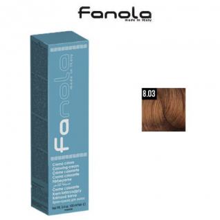 Фарба для волосся Fanola № 8.03 Warm Light Blonde COLORing Crea