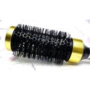 Круглая расческа брашинг для укладки Salon Professional Black Ceramic XXL "Граната" керамика