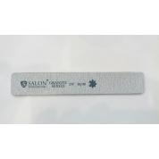 Пилка для ногтей Salon Professional Granite серая прямая широкая 80/80