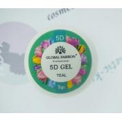 Гель-пластилін для ліплення Global 5D Gel Teal (бірюзовий) 5 гр.