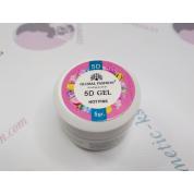Гель-пластилин для лепки Global 5D Gel Hot Pink (Теплый, розовый) 5 гр.