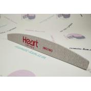 Пилка для ногтей HEART Titan 180/180 HALF/ПОЛУКРУГ