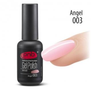 Гель-лак PNB №003 angel (ангел) 8 мл. жемчужно-розовый