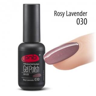 Гель-лак PNB №030 rosy lavender (розовая лаванда) 8 мл.