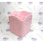 Подставка для пилок, кистей розовая Paris