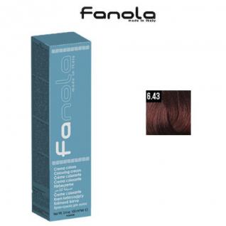 Краска для волос Fanola № 6.43 Dark Copper Golden Blonde