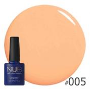 Гель-лак NUB № 005 ORANGE FOR EVER  8 мл