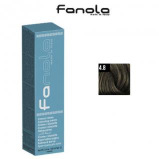 Краска для волос Fanola № 4.8 Chestnut Matte, 100 мл.