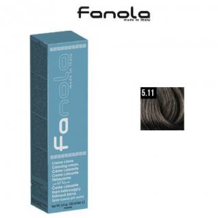 Краска для волос Fanola № 5.11 Light Chestnut Intense Ash