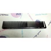 Расческа для стрижки волос Proline из силикона, термостойкая черная (JF0056)