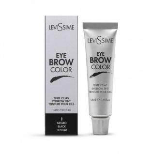 Краска для бровей Levissime Eyebrow Black 1, 15ml