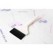 Кисть Для Окрашивания Волос Salon Professional № 0246 белая ручка/черный ворс