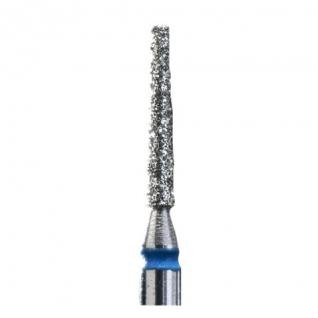 Насадка для манікюру алмазна фреза Staleks голка синя діаметр 1 мм / FA80B010/10K робоча частина 10 мм