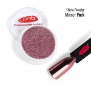 Втирка-блеск для дизайна PNB Зеркальное Розовый Shine Powder Mirror Pink 0.5 г
