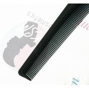 Скошений гребінець планка для волосся Proline чорний (72239)