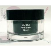 Біогель UV Gel Kodi Luxe Clear прозорий гель для зміцнення та моделювання нігтів, 28 мл