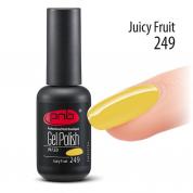 Гель-лак PNB №249 juicy fruit, 8 мл. Tutti frutti collection