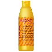 Шампунь-кератин Nexxt для реконструкції і розгладження для всіх типів волосся 1000 мл
