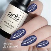 Гель лак PNB Shock Effect, №04 Ultramarine