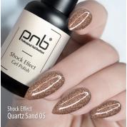 Гель лак PNB Shock Effect, №05 Quartz sand