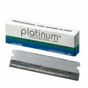 Запасні леза Platinum (5шт) до бритви професійної односторонні для гоління