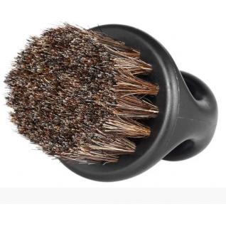 Расческа-щетка для бороды деревянная с натуральной щетиной