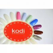 Кольорова гель фарба для дизайну нігтів Kodi Professional №41 рожевий, 4мл (старий дизайн)