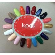 Кольорова гель фарба для дизайну нігтів Kodi Professional №37 сливовий, 4мл (старий дизайн)