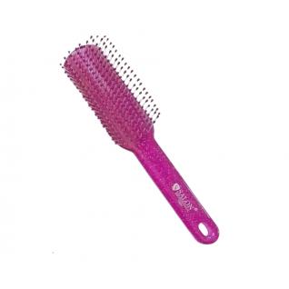 Щітка для волосся Salon Professional масажна пластикова рожева 1803A