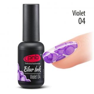 Аква-чернила для дизайна PNB №04 Violet/фиолетовые 4мл.