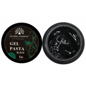 Гель паста для дизайну Global Fashion колір чорний Gel Pasta Royal Black 5 гр.